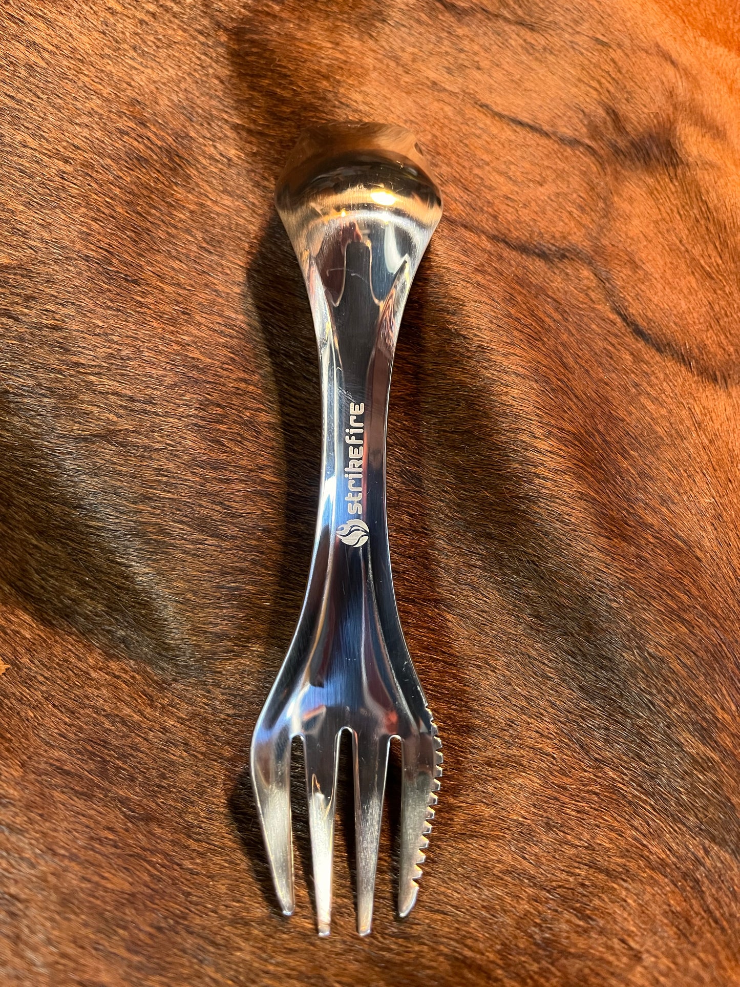 Stainless Steel Spork - (Strike-fire)