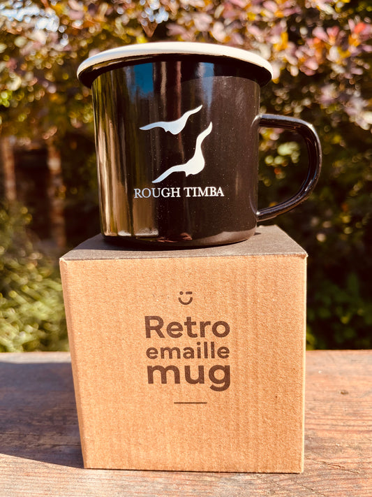 Retro Enamel Mug (Rough Timba)